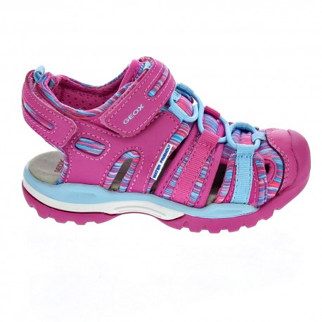 Sandalias Geox zapatos Niña modelo Borealis Rosa 