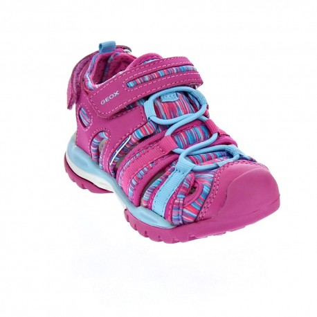Sandalias Geox zapatos Niña modelo Borealis Rosa 