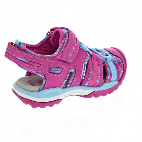 Sandalias Geox zapatos Niña modelo Borealis Rosa 