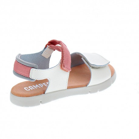 Sandalias Camper zapatos Niña modelo Mira Blanco 