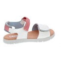 Sandalias Camper zapatos Niña modelo Mira Blanco 
