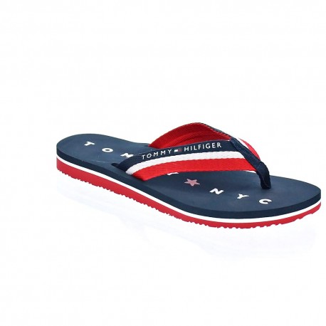 Chanclas Tommy Hilfiger zapatos Mujer modelo Loves Ny Azul 