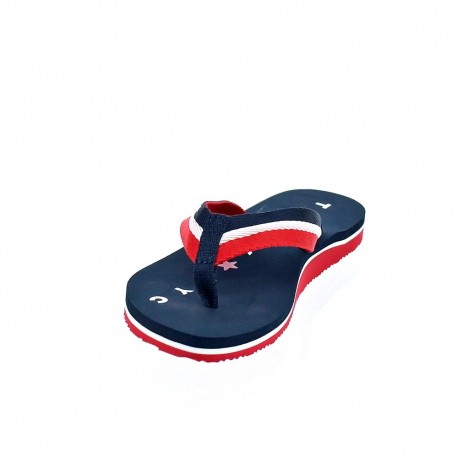 Chanclas Tommy Hilfiger zapatos Mujer modelo Loves Ny Azul 