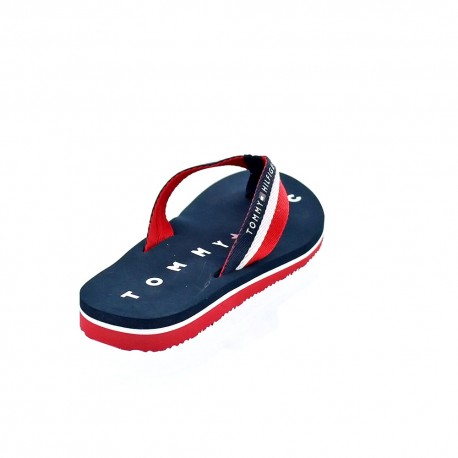 Chanclas Tommy Hilfiger zapatos Mujer modelo Loves Ny Azul 