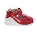 Sandalias Biomecanics zapatos Niño modelo 182155 Rojo 