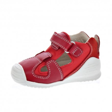 Sandalias Biomecanics zapatos Niño modelo 182155 Rojo 