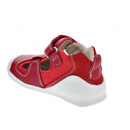 Sandalias Biomecanics zapatos Niño modelo 182155 Rojo 