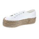 Zapatillas Superga zapatos Mujer modelo S0099Z0 901 Blanco 