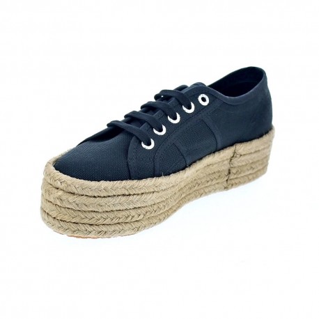 Zapatillas Superga zapatos Mujer modelo S0099Z0 999 Negro 