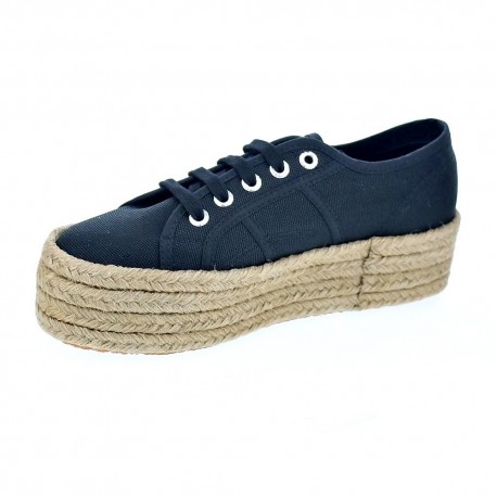 Zapatillas Superga zapatos Mujer modelo S0099Z0 999 Negro 