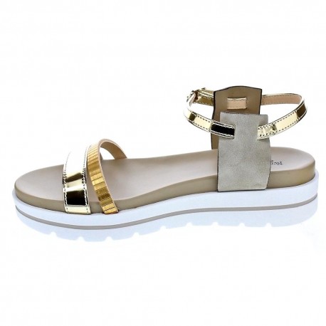 Sandalias Nero Giardini zapatos Mujer modelo 5853 Oro 