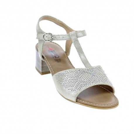 Sandalias Repo zapatos Mujer modelo 30224 Beige 