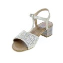 Sandalias Repo zapatos Mujer modelo 30224 Beige 