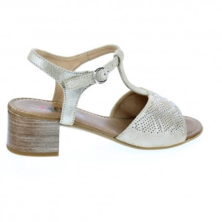 Sandalias Repo zapatos Mujer modelo 30224 Beige 