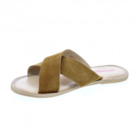 Chanclas Les Tropeziennes zapatos Mujer modelo Nastia Marrón 