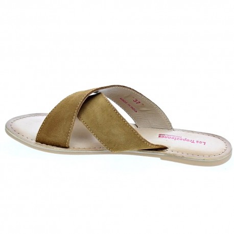 Chanclas Les Tropeziennes zapatos Mujer modelo Nastia Marrón 