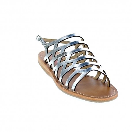 Sandalias Les Tropeziennes zapatos Mujer modelo Begonia Plata 