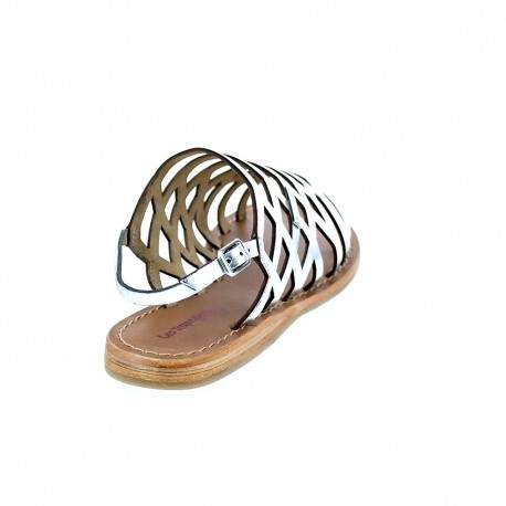 Sandalias Les Tropeziennes zapatos Mujer modelo Begonia Plata 