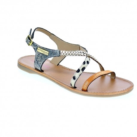 Sandalias Les Tropeziennes zapatos Mujer modelo Horse Gris 