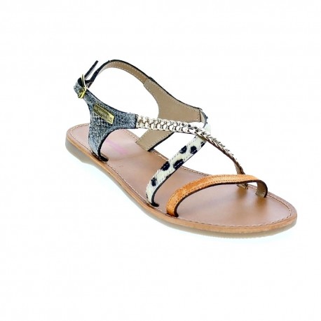 Sandalias Les Tropeziennes zapatos Mujer modelo Horse Gris 