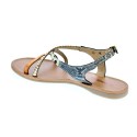 Sandalias Les Tropeziennes zapatos Mujer modelo Horse Gris 