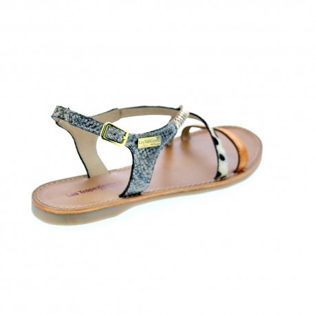 Sandalias Les Tropeziennes zapatos Mujer modelo Horse Gris 