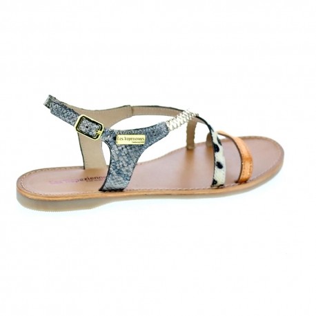 Sandalias Les Tropeziennes zapatos Mujer modelo Horse Gris 