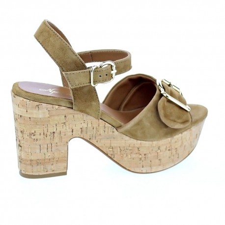 Sandalias Alpe zapatos Mujer modelo 37621202 Marrón 