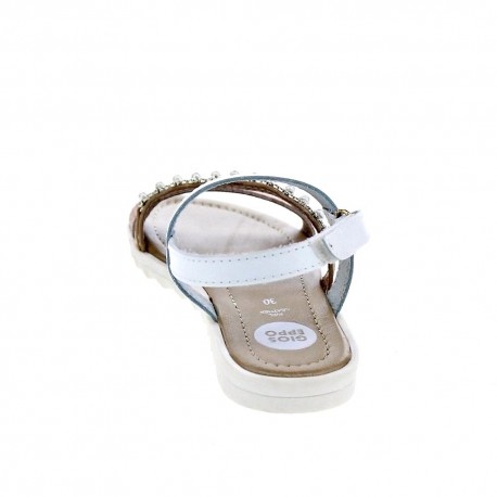 Sandalias Gioseppo zapatos Niña modelo 43633 Blanco 