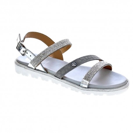 Sandalias Gioseppo zapatos Niña modelo 44655 Plata 