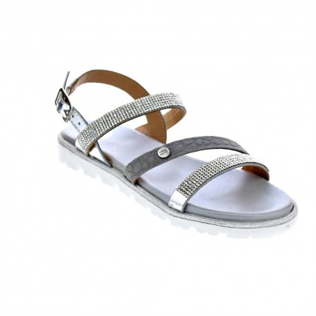 Sandalias Gioseppo zapatos Niña modelo 44655 Plata 