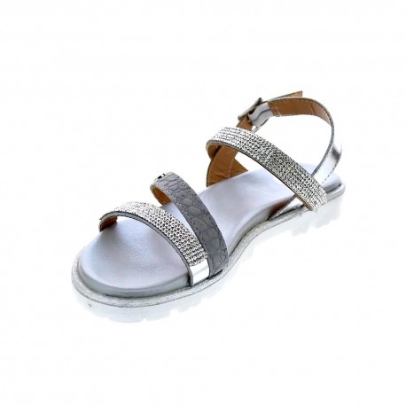 Sandalias Gioseppo zapatos Niña modelo 44655 Plata 