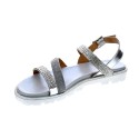 Sandalias Gioseppo zapatos Niña modelo 44655 Plata 