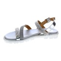Sandalias Gioseppo zapatos Niña modelo 44655 Plata 