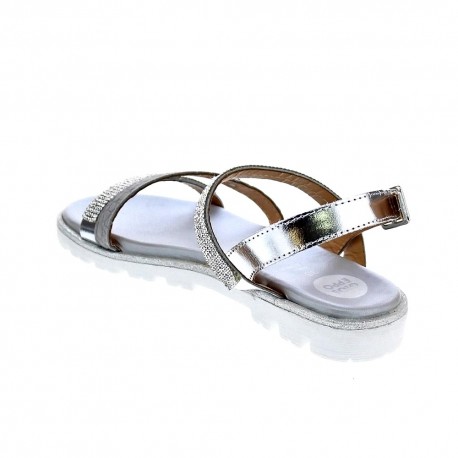 Sandalias Gioseppo zapatos Niña modelo 44655 Plata 