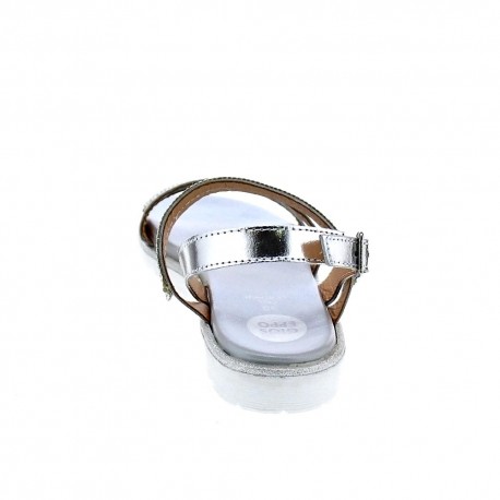 Sandalias Gioseppo zapatos Niña modelo 44655 Plata 