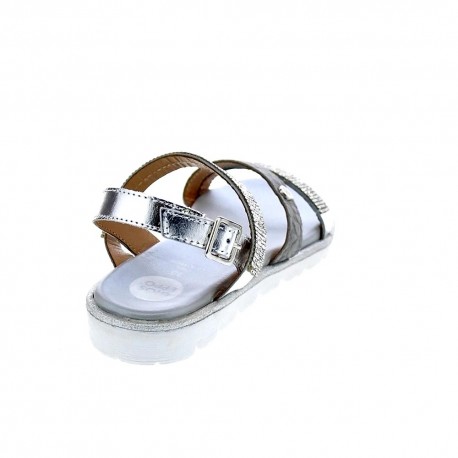 Sandalias Gioseppo zapatos Niña modelo 44655 Plata 