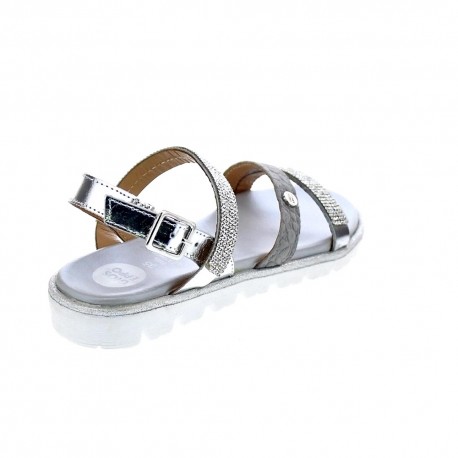 Sandalias Gioseppo zapatos Niña modelo 44655 Plata 