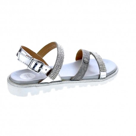 Sandalias Gioseppo zapatos Niña modelo 44655 Plata 