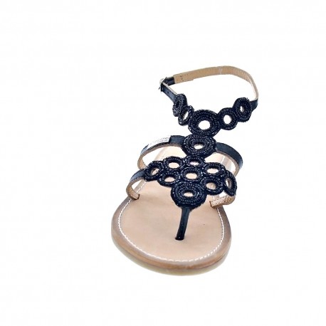 Sandalias Les Tropeziennes zapatos Mujer modelo Ofelie Negro 