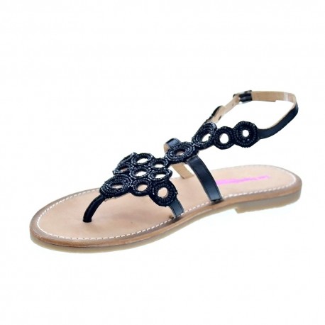Sandalias Les Tropeziennes zapatos Mujer modelo Ofelie Negro 
