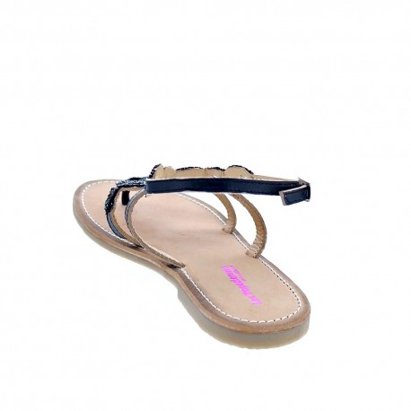 Sandalias Les Tropeziennes zapatos Mujer modelo Ofelie Negro 