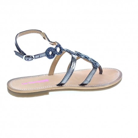 Sandalias Les Tropeziennes zapatos Mujer modelo Ofelie Plata 