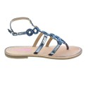 Sandalias Les Tropeziennes zapatos Mujer modelo Ofelie Plata 