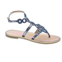 Sandalias Les Tropeziennes zapatos Mujer modelo Ofelie Plata 