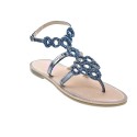 Sandalias Les Tropeziennes zapatos Mujer modelo Ofelie Plata 