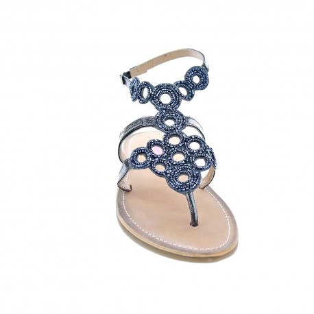 Sandalias Les Tropeziennes zapatos Mujer modelo Ofelie Plata 