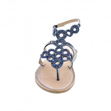 Sandalias Les Tropeziennes zapatos Mujer modelo Ofelie Plata 