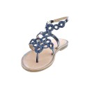 Sandalias Les Tropeziennes zapatos Mujer modelo Ofelie Plata 
