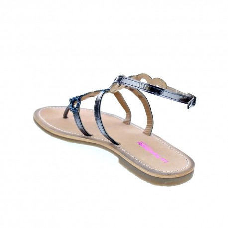 Sandalias Les Tropeziennes zapatos Mujer modelo Ofelie Plata 